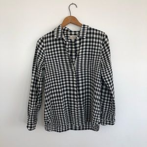 Madewell Gingham Button-up Shirt (size Small)